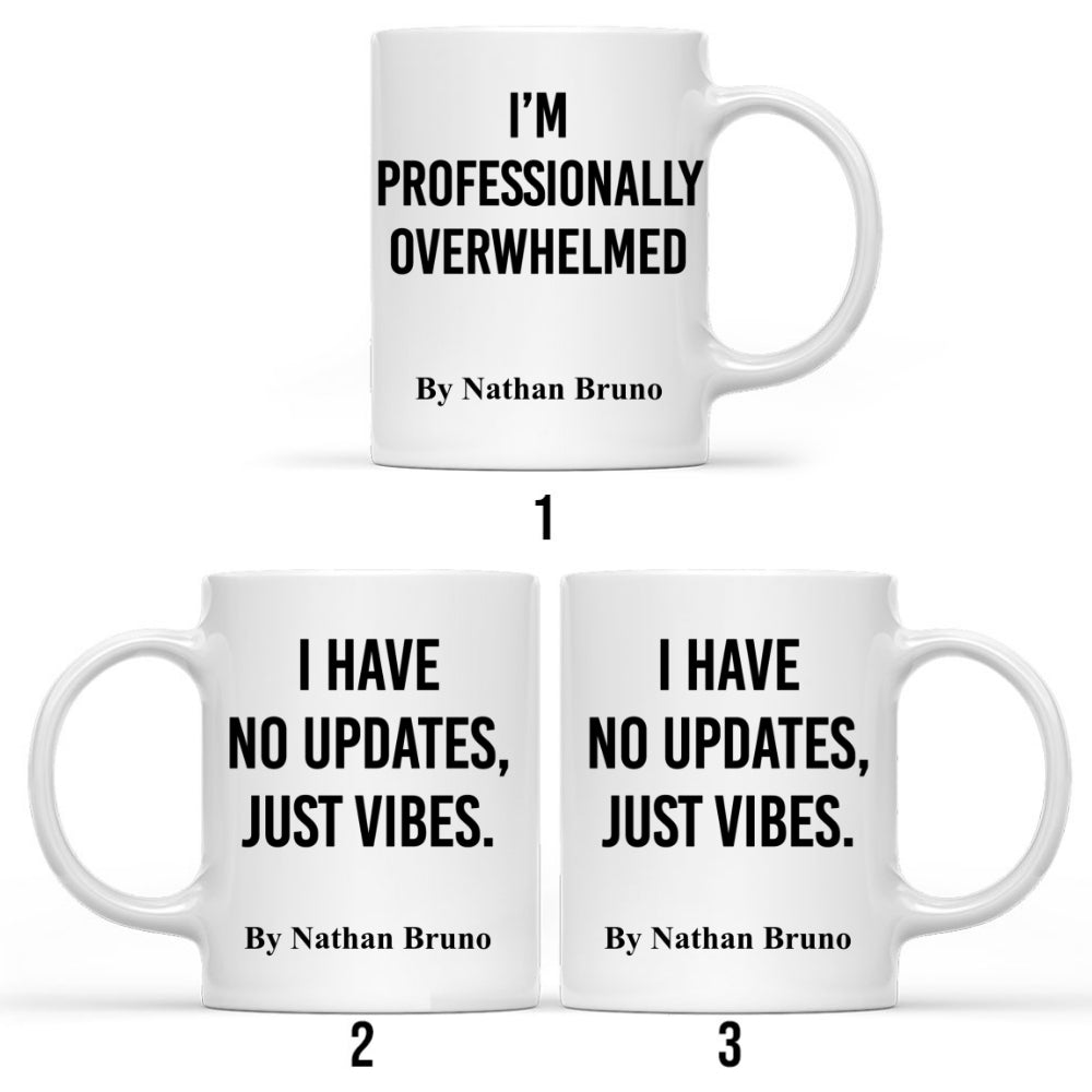 Custom Coworker, Christmas & Birthday Team Appreciation Gift • Office Mood - Personalized Coffee Mug