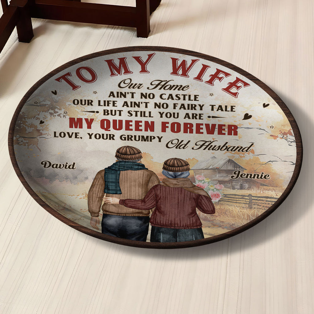 To My Queen - Personalized Plate