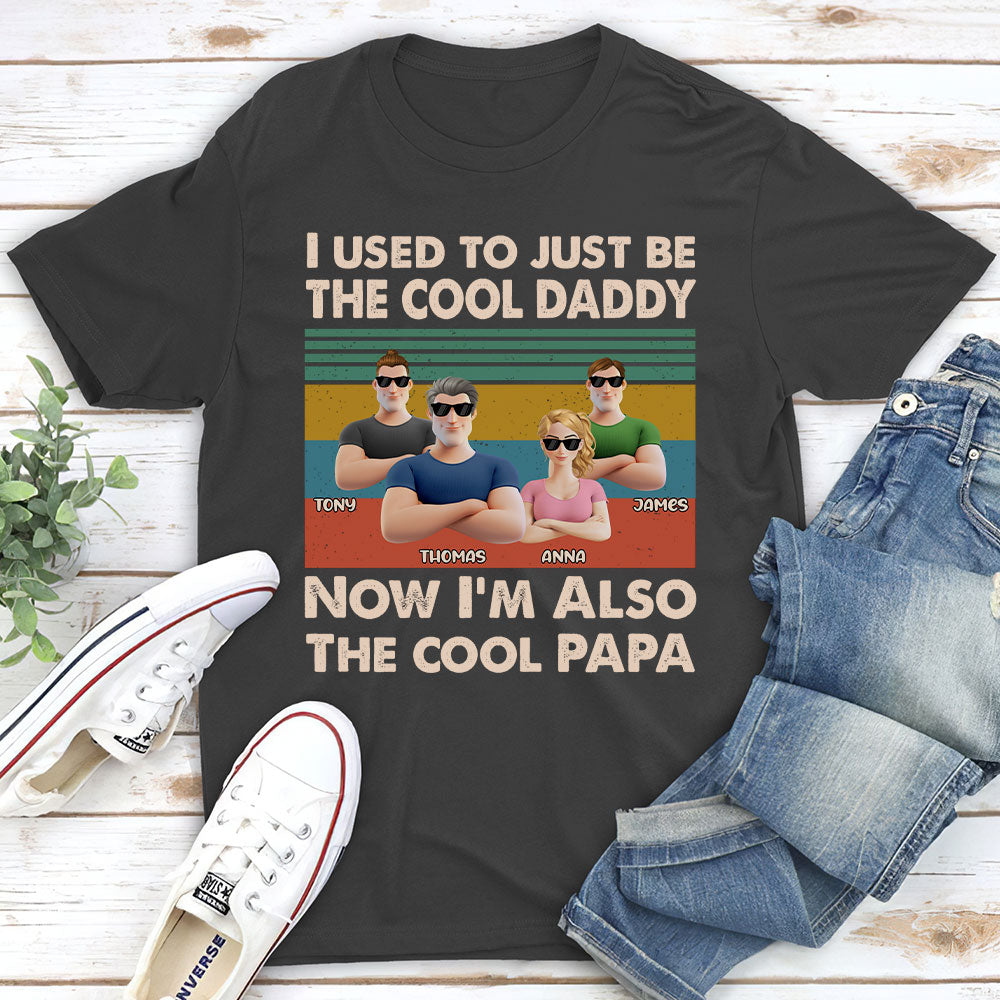 Custom Father's Day, Special Gift for Dad & Grandpa • From Dad To Grandpa With Love - Personalized Shirt