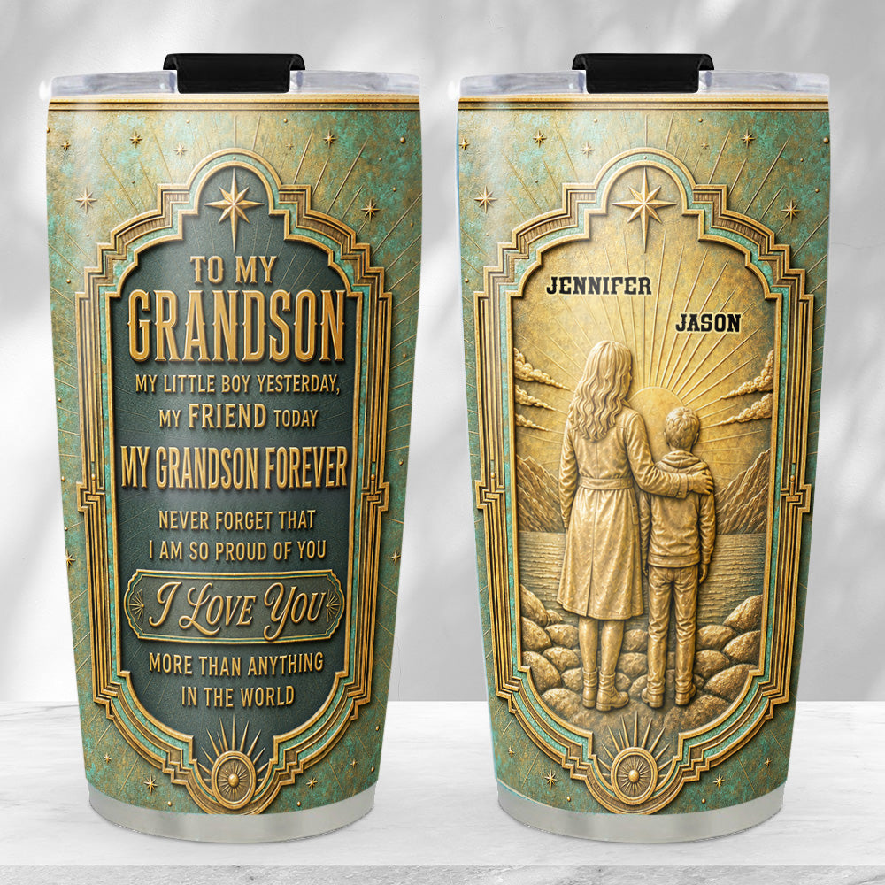 Custom Christmas Birthday Gifts For Son • You Are My Pride - Personalized 3D Effect Tumbler