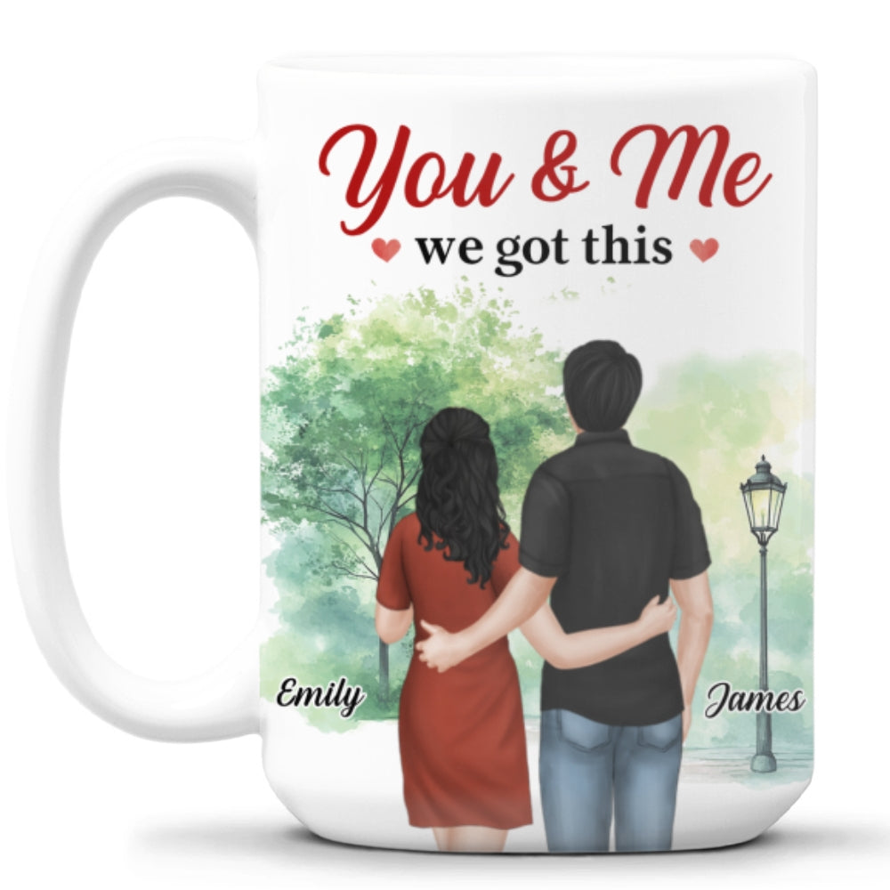 Custom Anniversary Keepsake Gifts For Couple • A Lifetime Of Love And Laughter - Personalized Coffee Mug