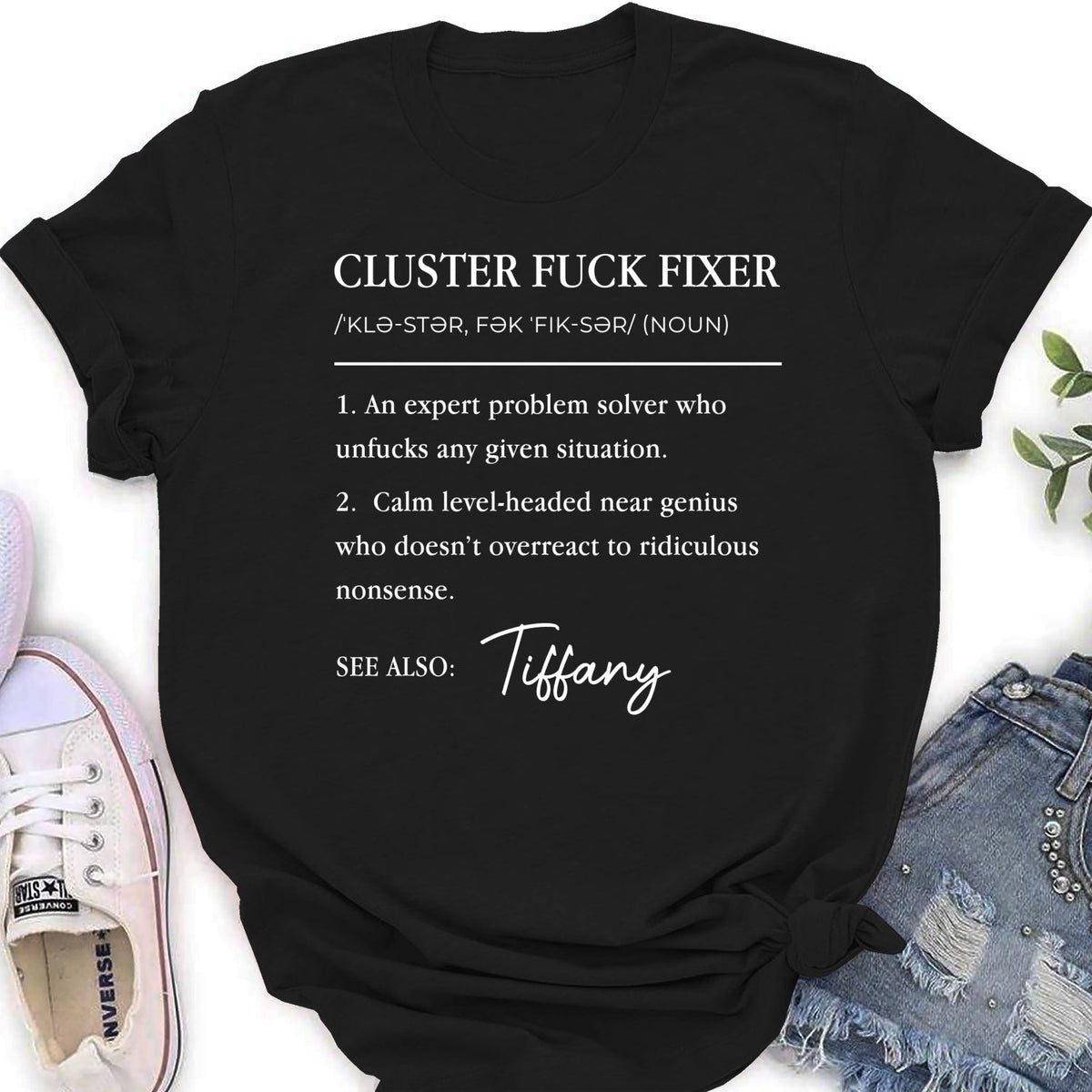 Custom Christmas & Birthday Keepsake Gift • Cluster Fixer - Personalized Shirt