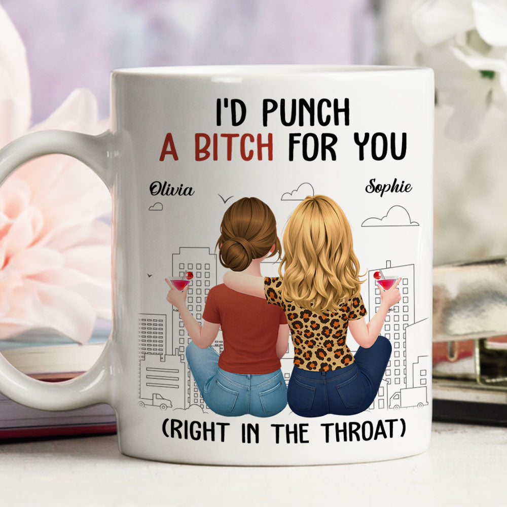 Custom Best Friend, Christmas & Birthday Friendship Keepsake Gift • I Will Do It - Personalized Coffee Mug