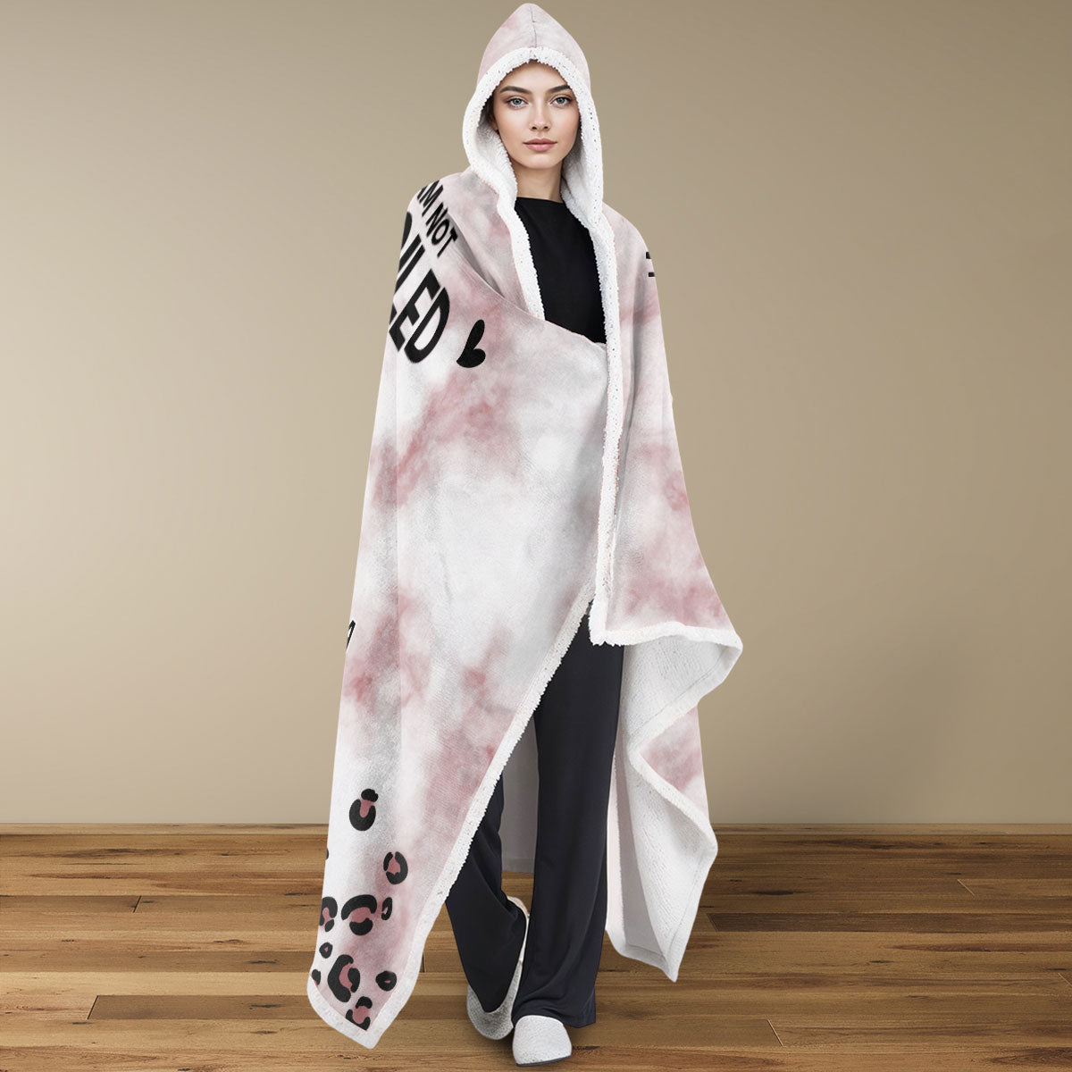 Just Loves You - Personalized Hooded Blanket