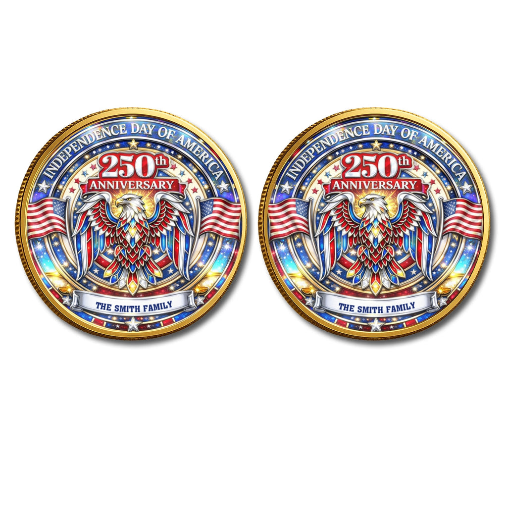 American Family 250 - Personalized Commemorative Keepsake Coin