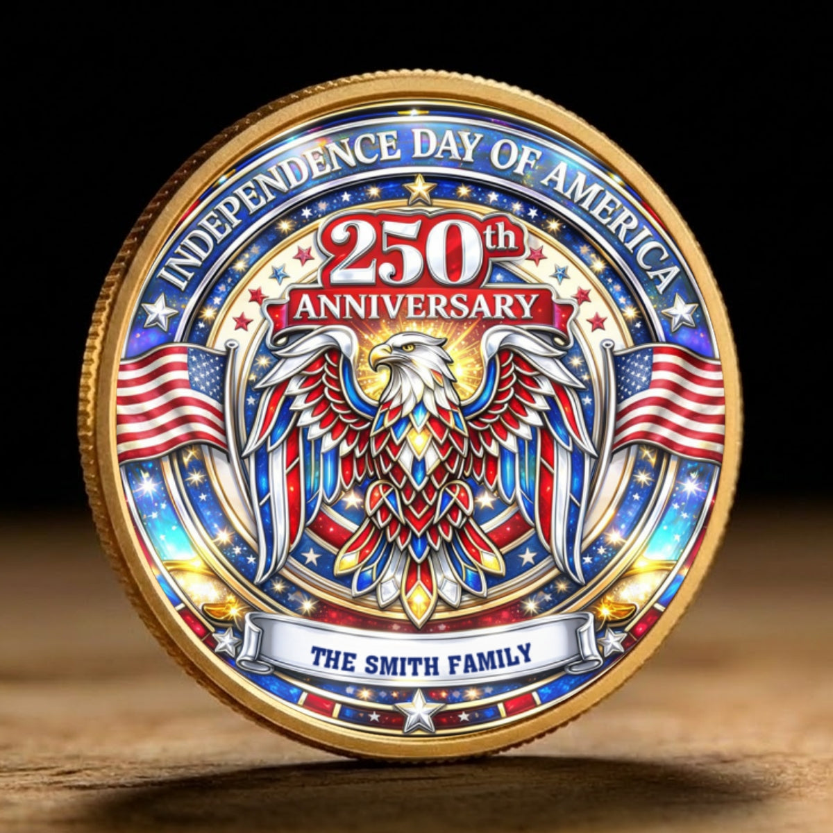 American Family 250 - Personalized Commemorative Keepsake Coin