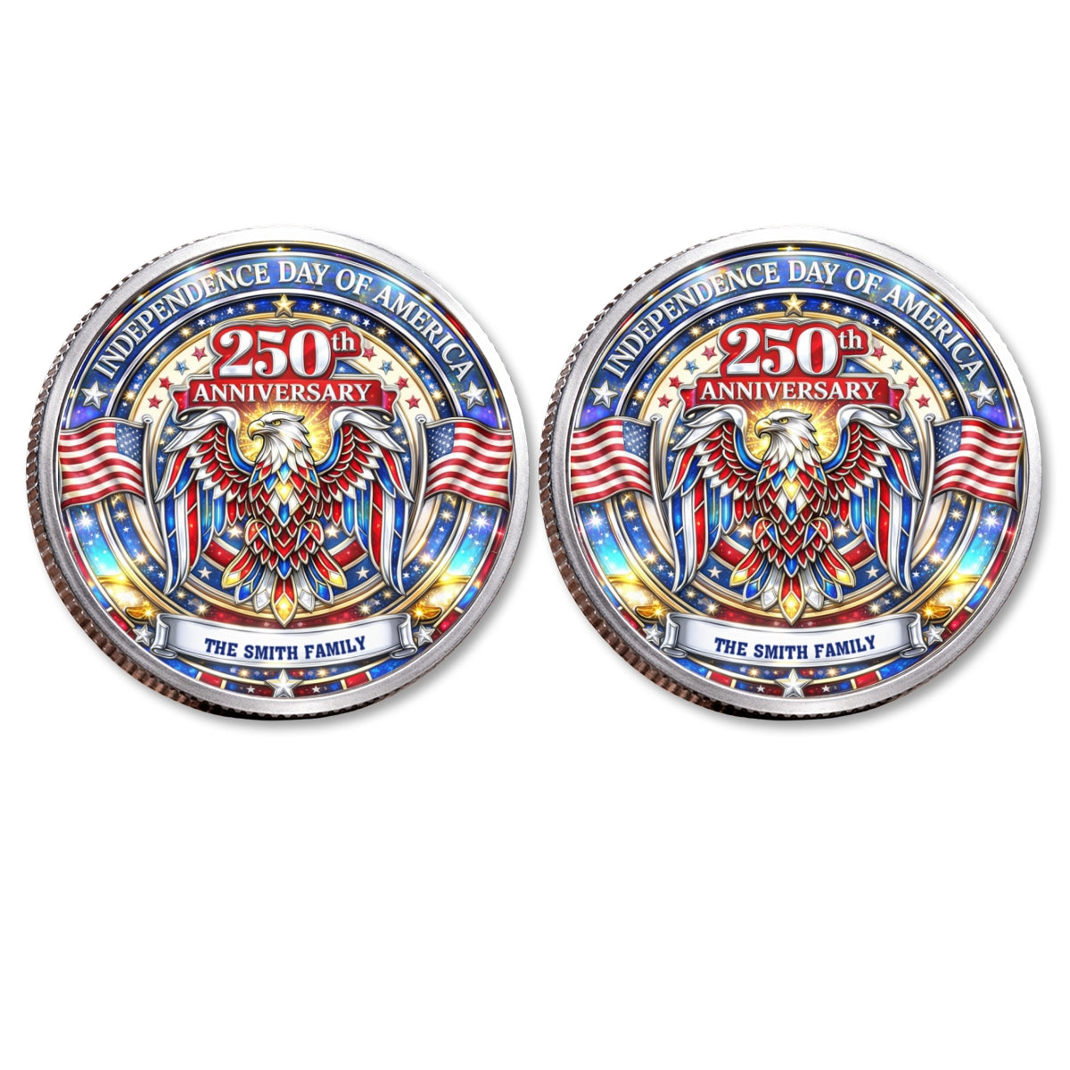 American Family 250 - Personalized Commemorative Keepsake Coin