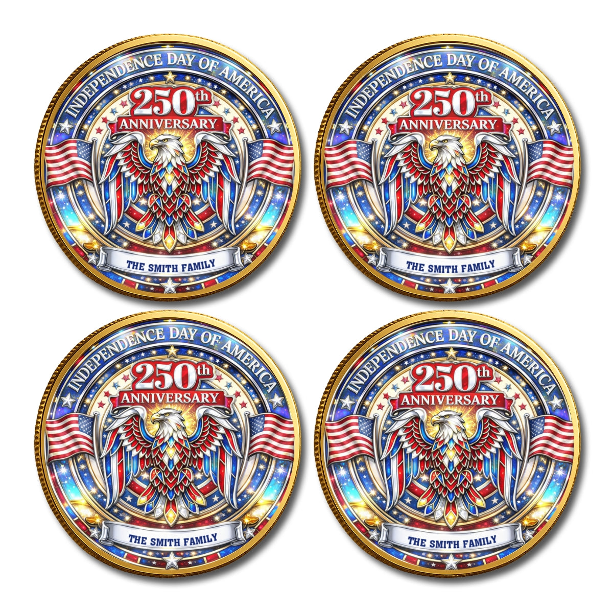 American Family 250 - Personalized Commemorative Keepsake Coin
