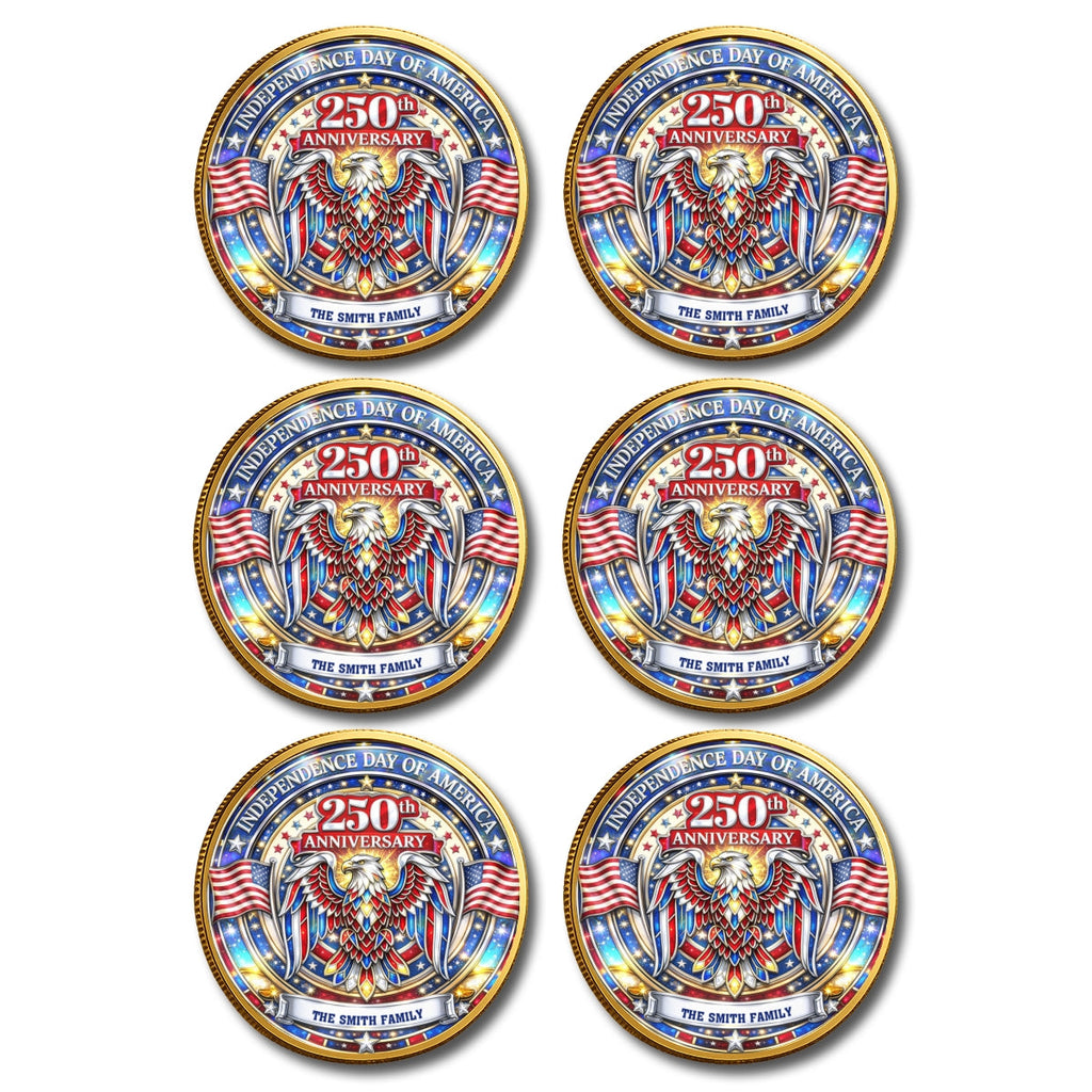 American Family 250 - Personalized Commemorative Keepsake Coin