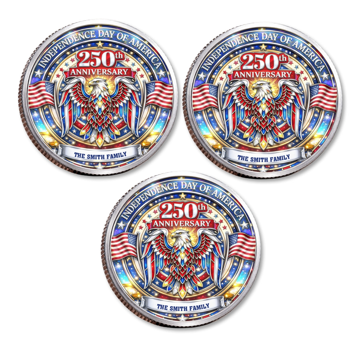 American Family 250 - Personalized Commemorative Keepsake Coin