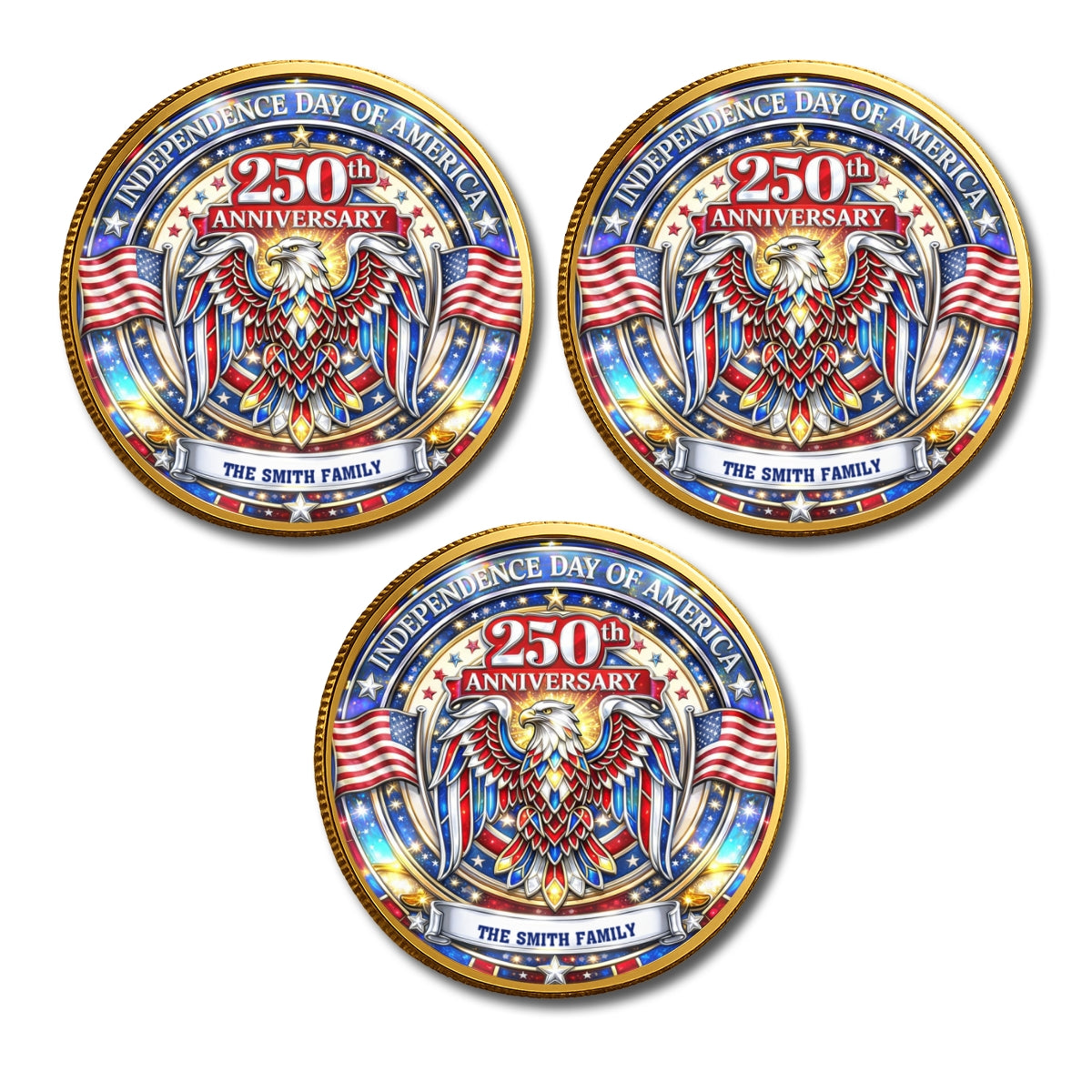 American Family 250 - Personalized Commemorative Keepsake Coin