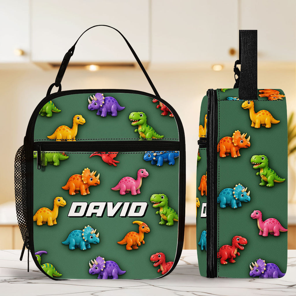 Vehicle Adventure - Personalized Insulated Lunch Bag
