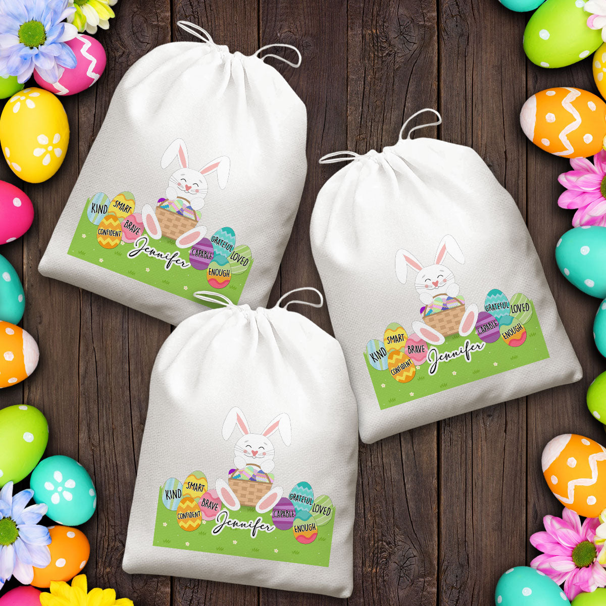 Bunny Kids Bag - Personalized Favor Bag