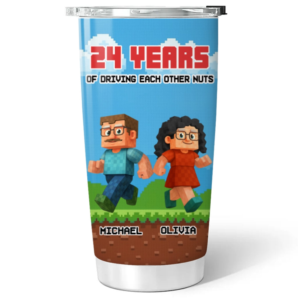 Custom Christmas Birthday Gifts For Best Friend • Drived Nuts For - Personalized Tumbler