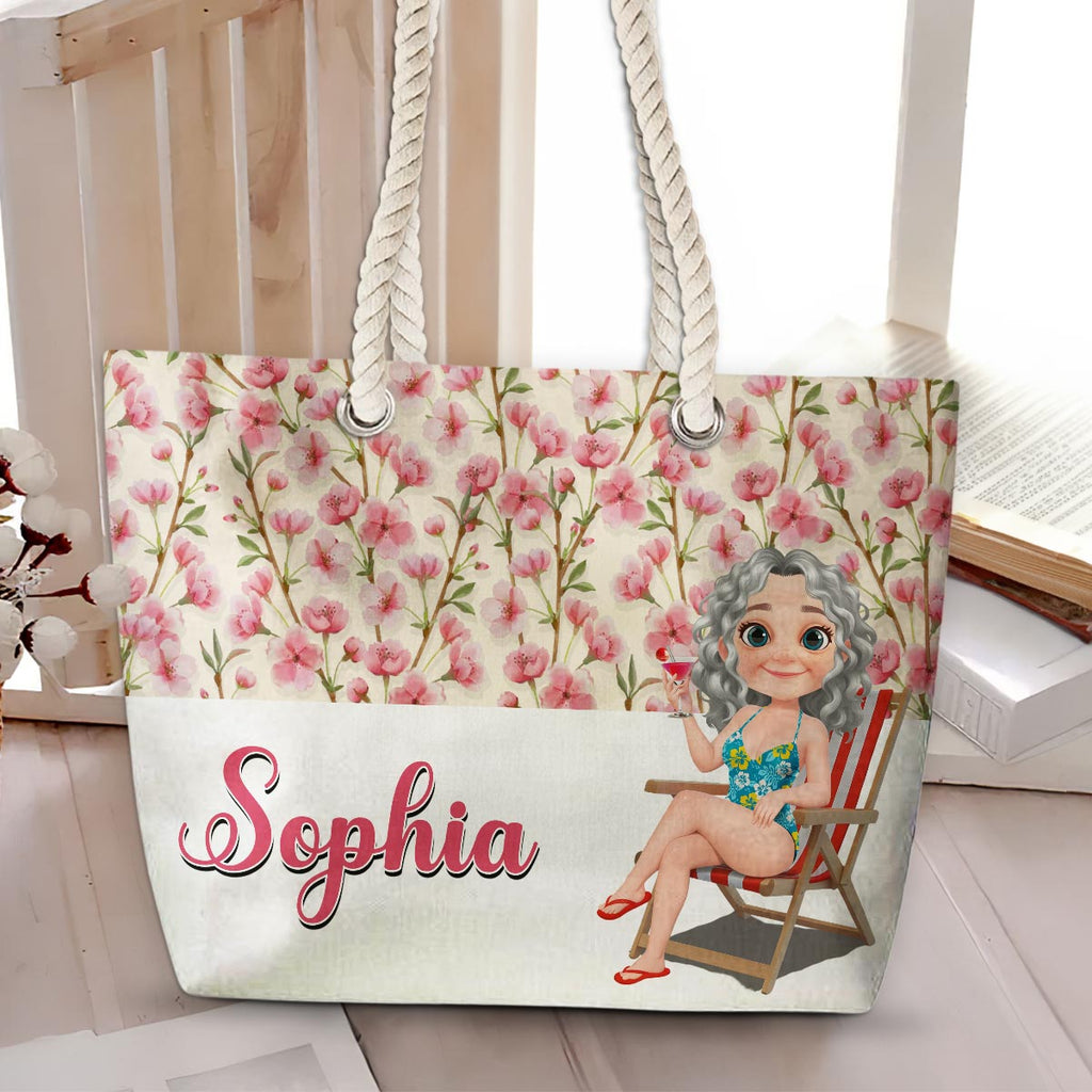 Sassy Summer Vibes - Personalized Beach Bag