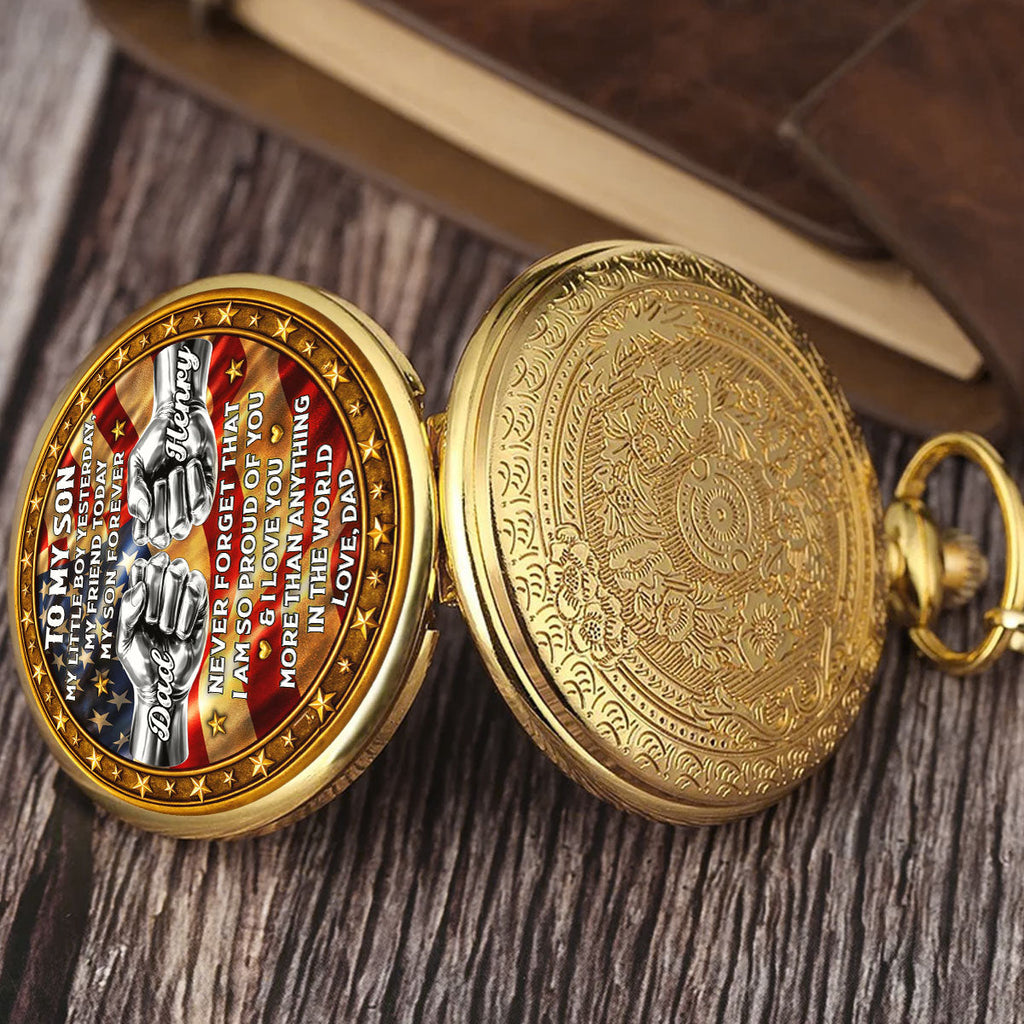 Unbreakable Bond - Personalized Print Pocket Watch