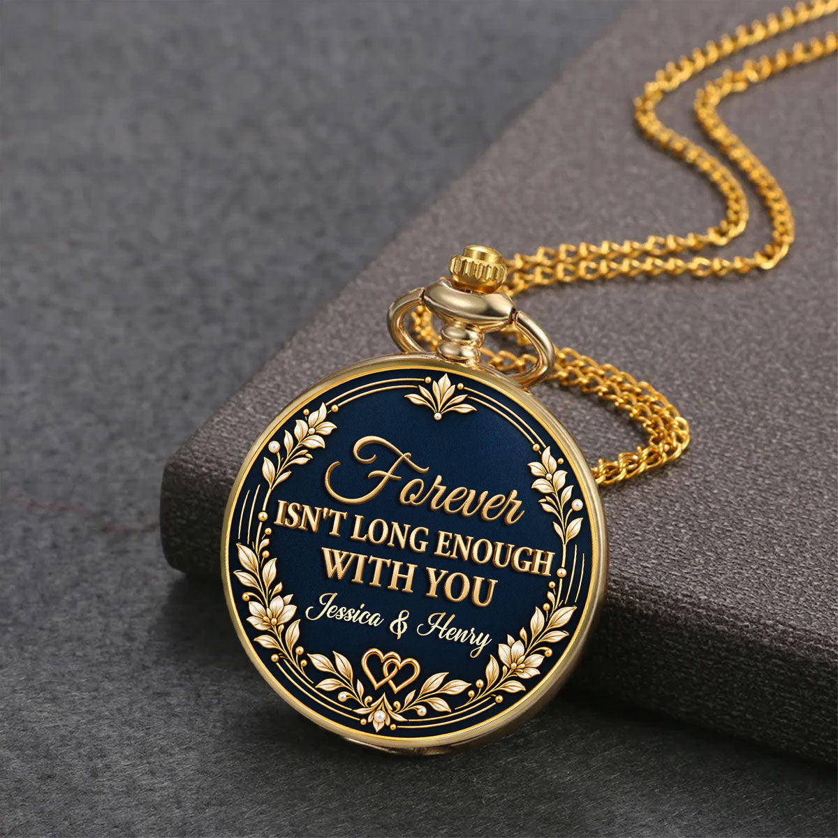 Life Together - Personalized Print Pocket Watch
