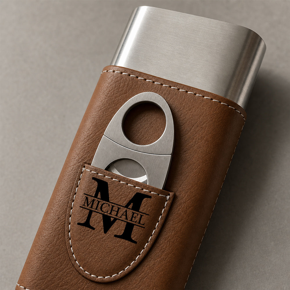 In The Backyard - Personalized Cigar Case