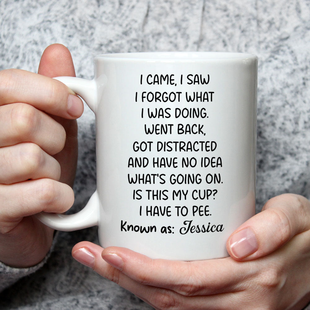 Custom Best Friend, Christmas & Birthday Friendship Keepsake Gift • Is This My Cup - Personalized Coffee Mug