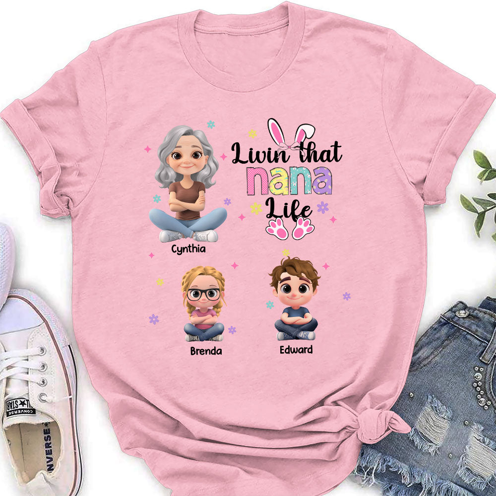 Custom Christmas & Birthday Gift for Mom, Grandma • Living That Mimi Life - Personalized Shirt