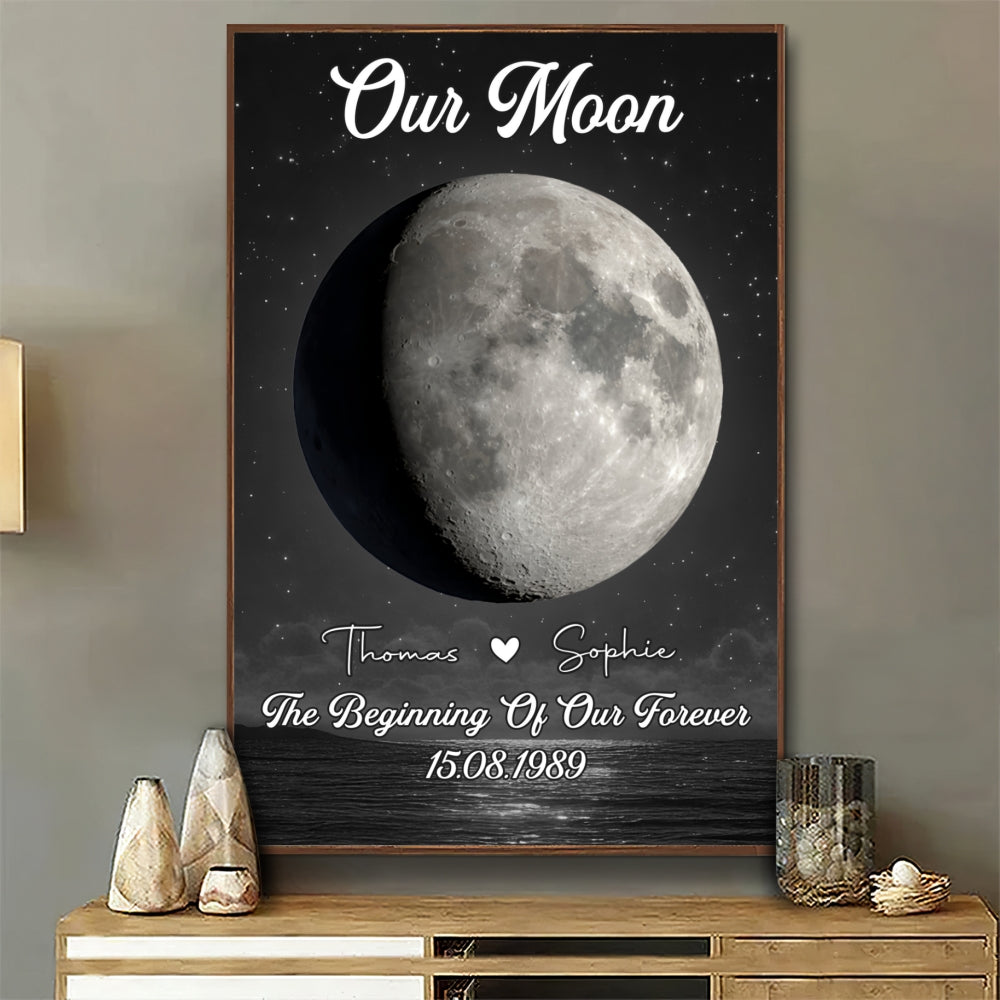 Our Moon - Personalized Poster