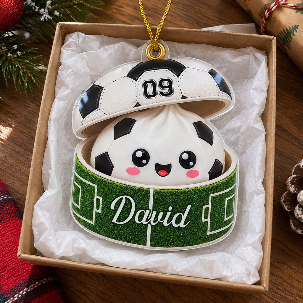 Custom Family Ornament, Christmas Gift for Family Members •  Jolly Little Joy - Personalized Acrylic Ornament