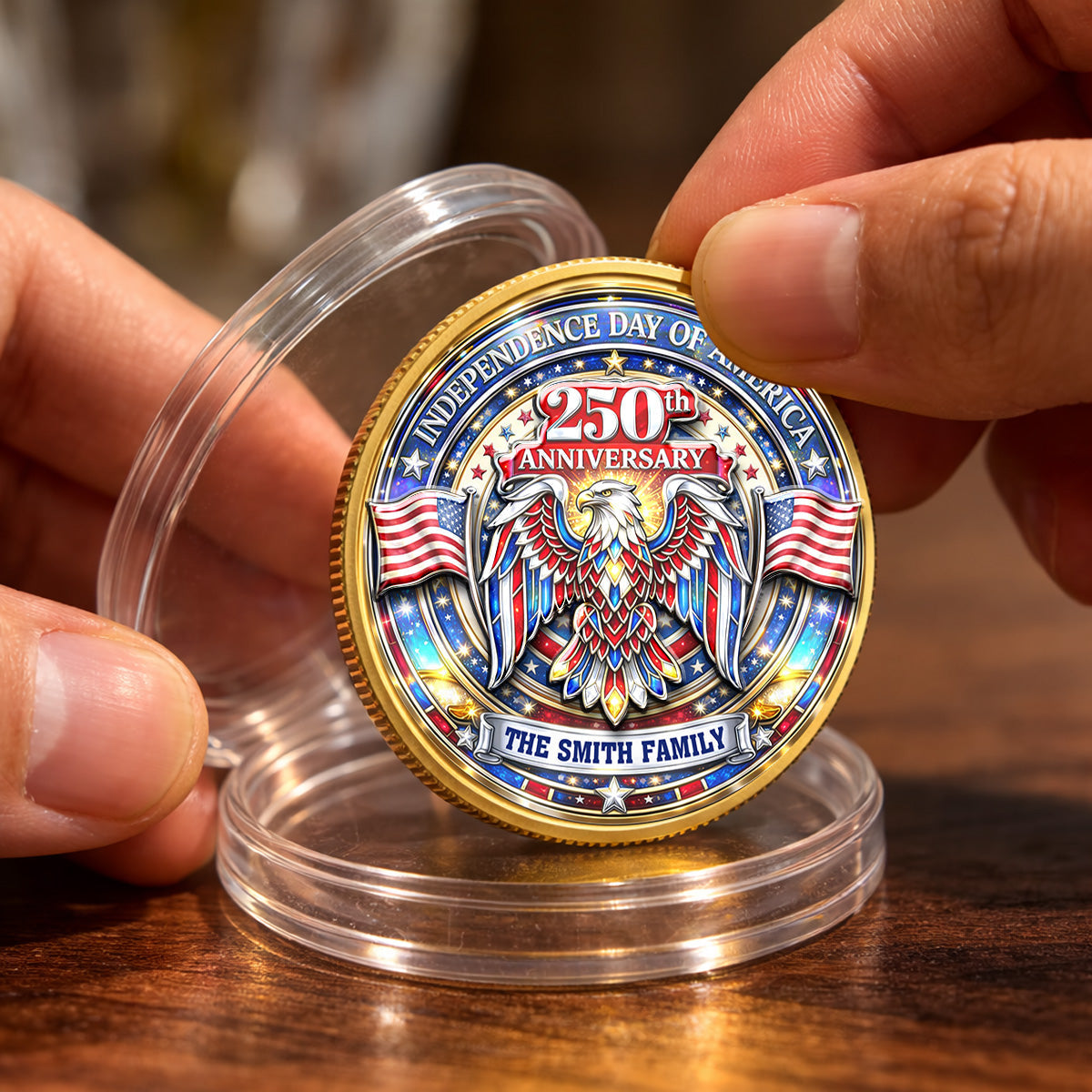 American Family 250 - Personalized Commemorative Keepsake Coin