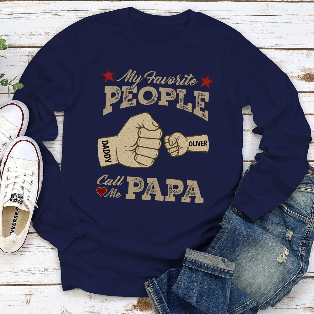 Custom Father's Day, Special Gift for Dad & Grandpa • Daddy Team - Personalized Shirt