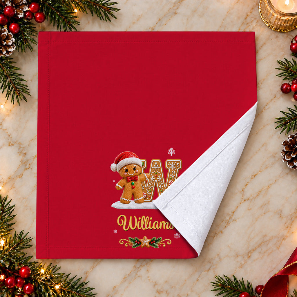 Our Letter - Personalized Napkin