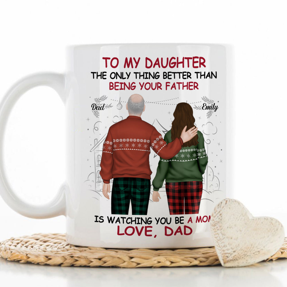 Custom Christmas & Birthday Gift for Daughter • The Greatest Gift - Personalized Coffee Mug