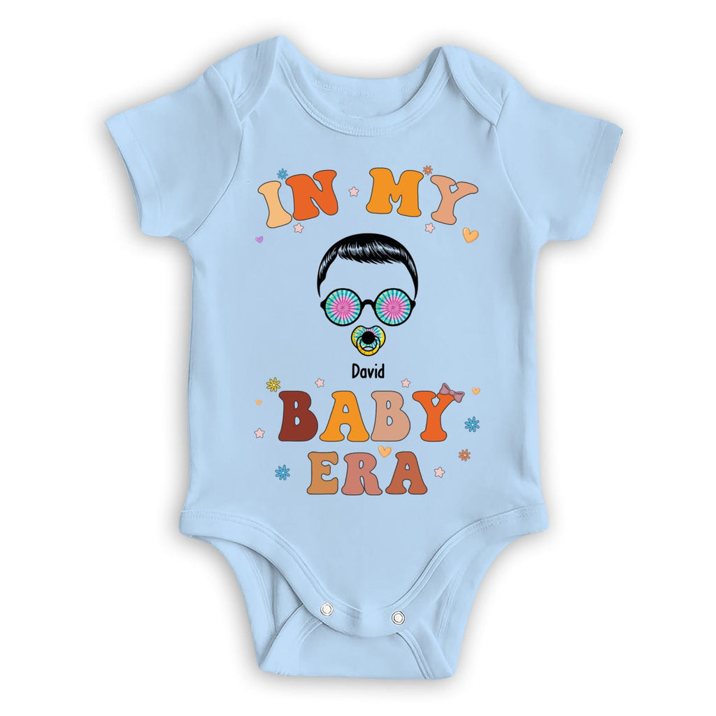 Custom Christmas & Birthday Gift for Mom, Grandma • In My Mom Era - Personalized T-shirt And Onesie