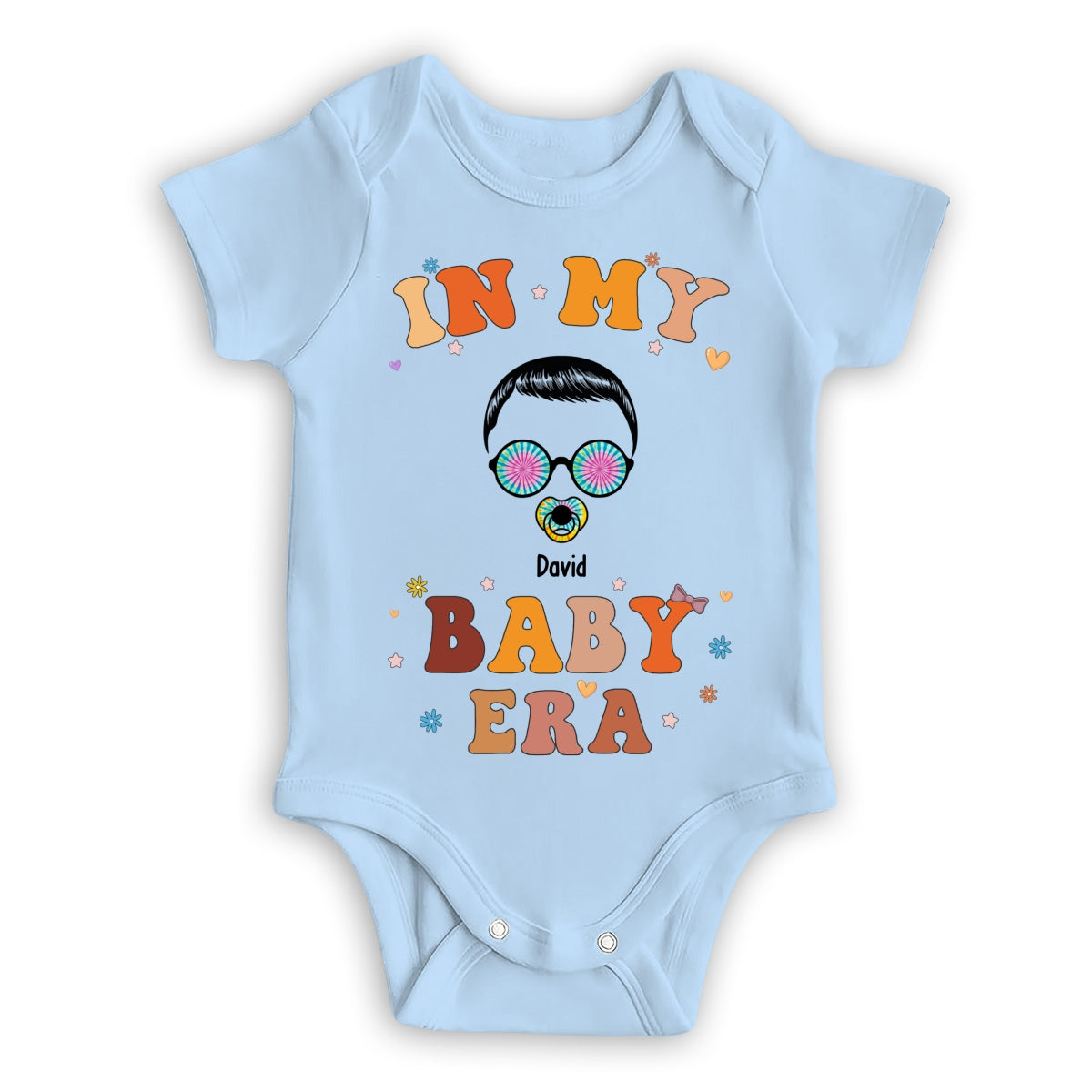 Custom Christmas & Birthday Gift for Mom, Grandma • In My Mom Era - Personalized T-shirt And Onesie