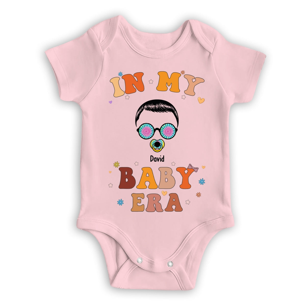 Custom Christmas & Birthday Gift for Mom, Grandma • In My Mom Era - Personalized T-shirt And Onesie