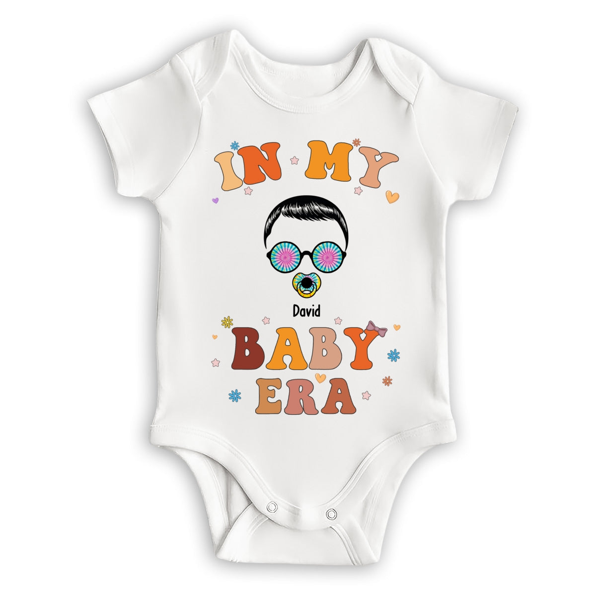 Custom Christmas & Birthday Gift for Mom, Grandma • In My Mom Era - Personalized T-shirt And Onesie