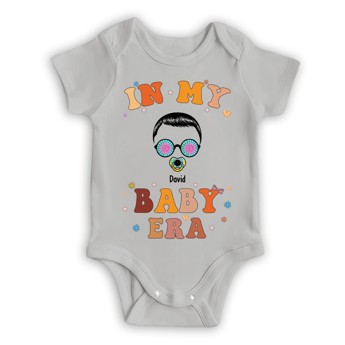 Custom Christmas & Birthday Gift for Mom, Grandma • In My Mom Era - Personalized T-shirt And Onesie
