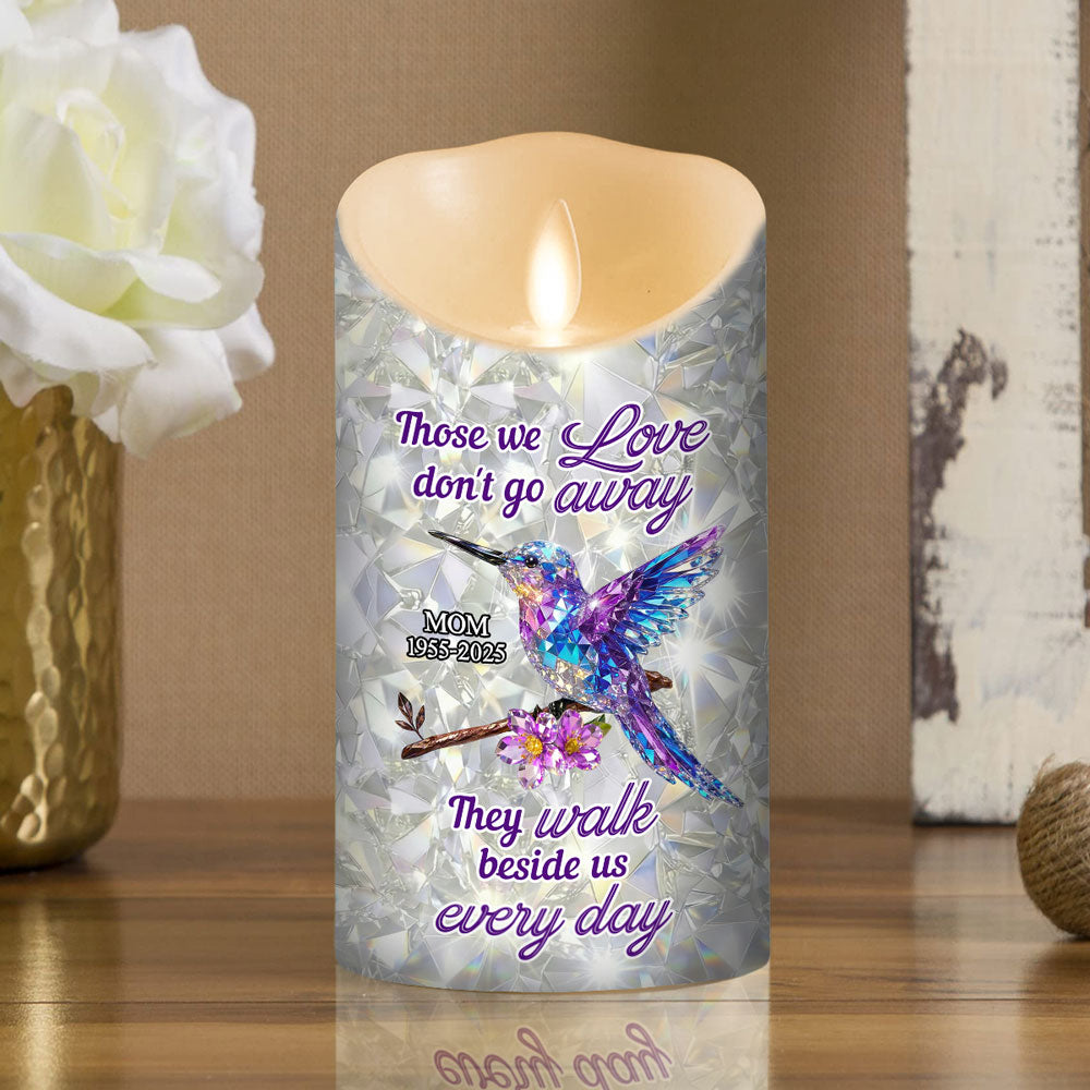 They Never Go Away - Personalized 3D Effect LED Candle