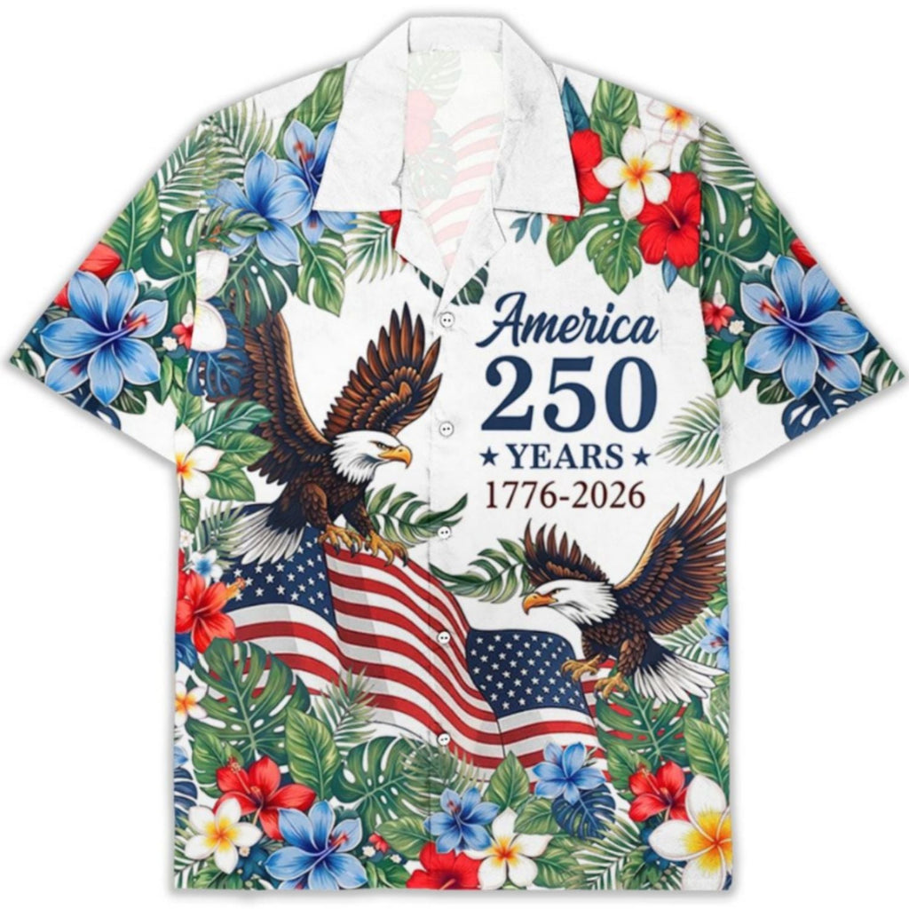 250th Anniversary USA - Personalized Hawaiian Shirt