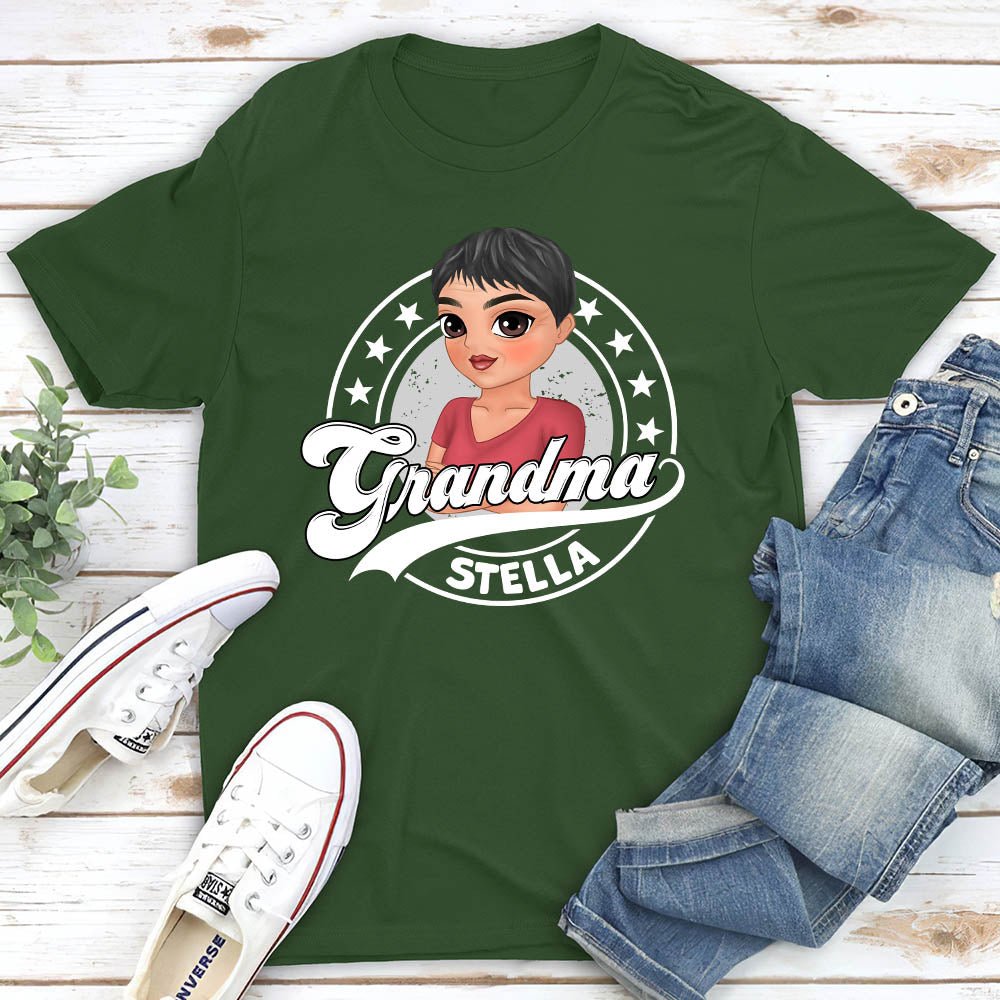 Custom Christmas & Birthday Gift for Grandma • Grandma - Personalized Unisex T-shirt
