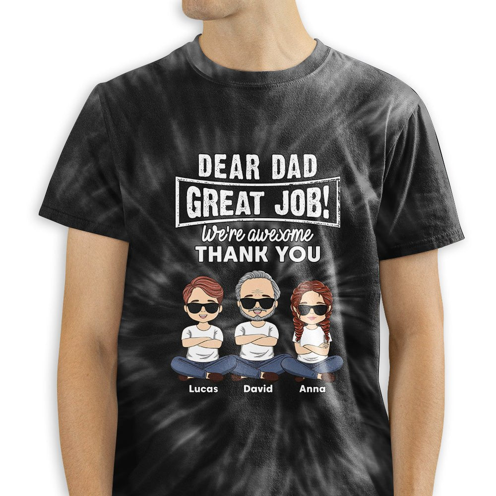 Custom Christmas Birthday Gifts For Children • Great Job Thank You - Personalized All-over-print T-shirt