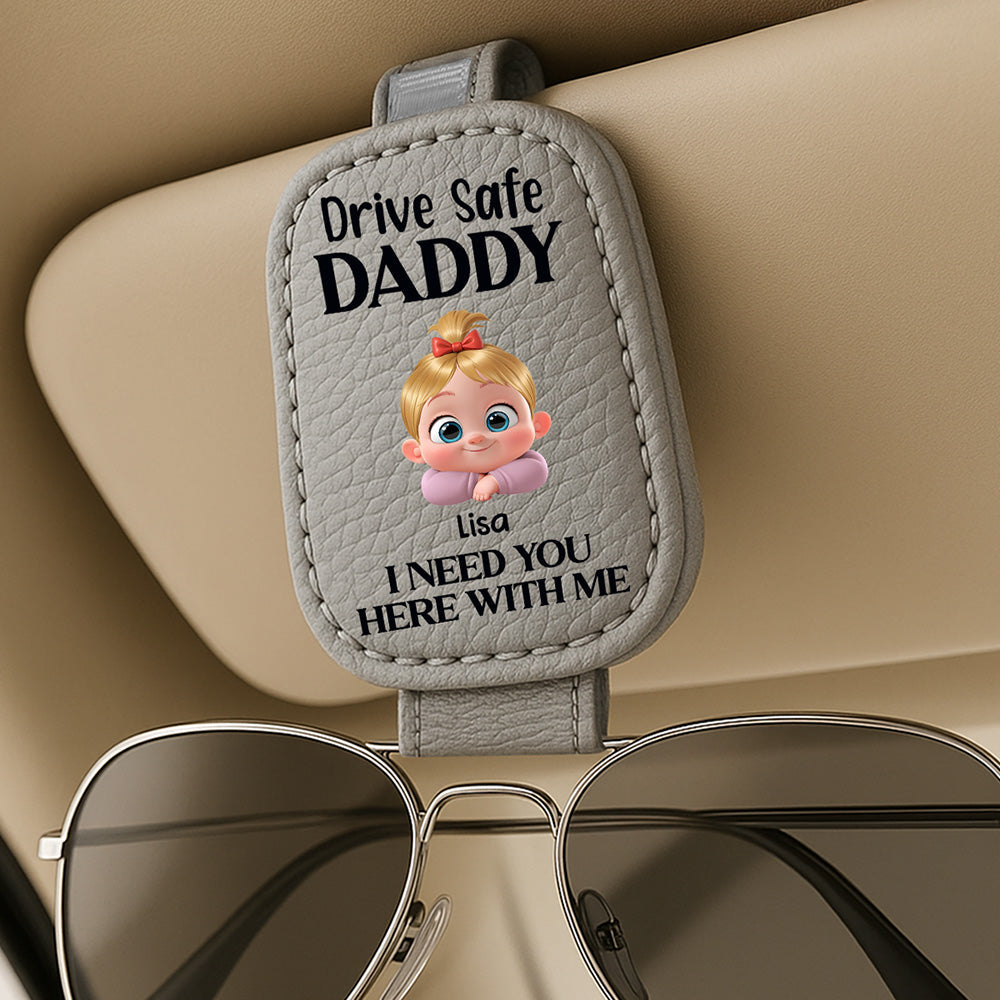 Your Safety Is Everything To Me - Personalized Sunglasses Holder For Car Visor