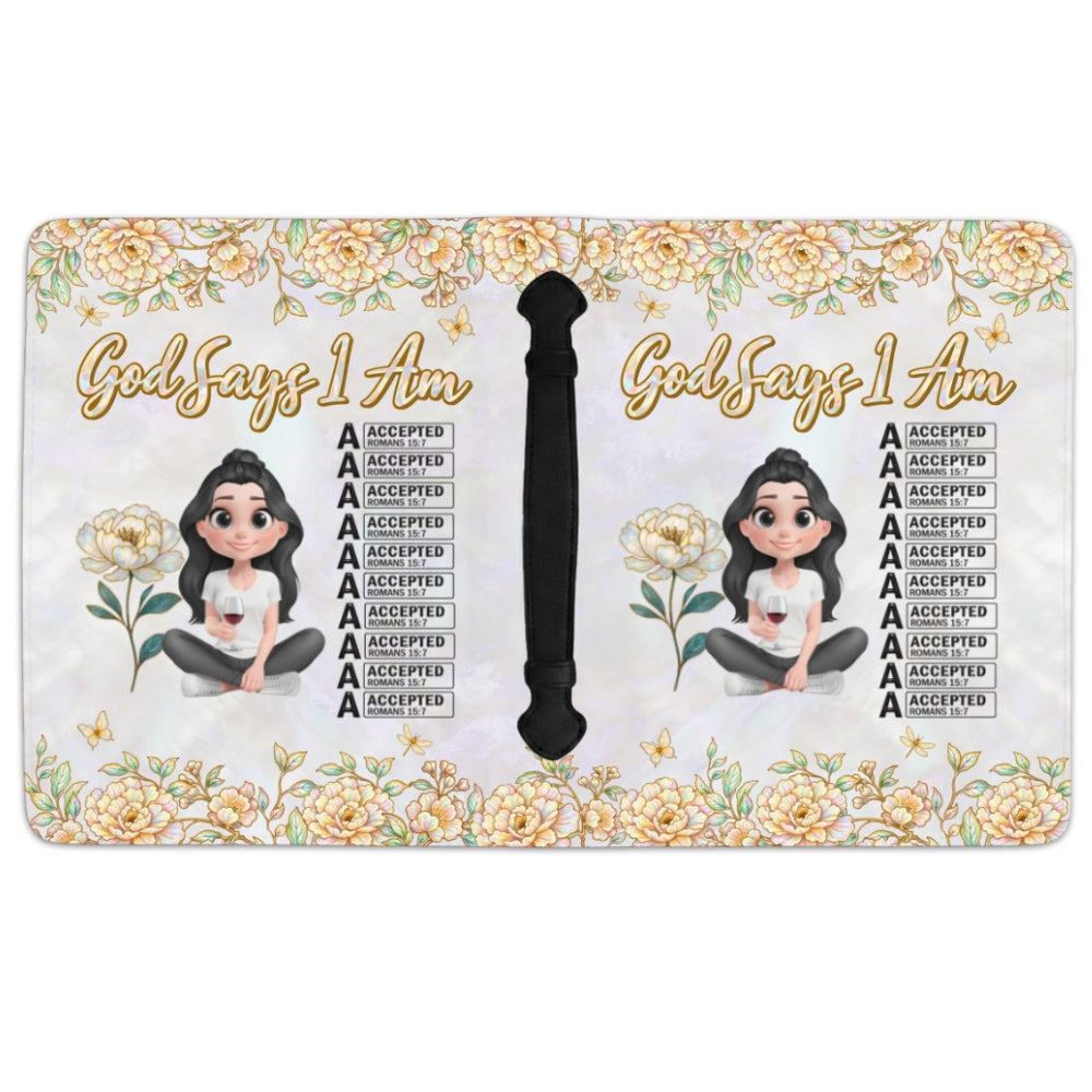 God Says I Am - Personalized Bible Cover