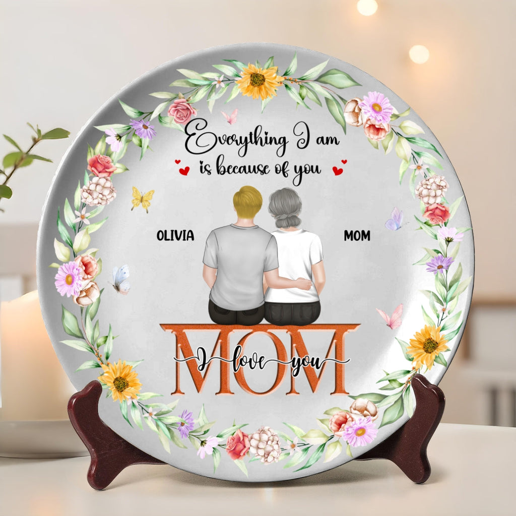 We Love You - Personalized Plate