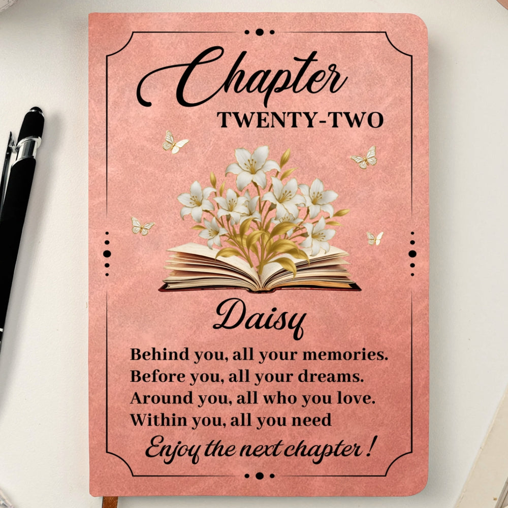 Graduation Journal Custom Name School Year For Children • Book Lover - Personalized Leather Journal