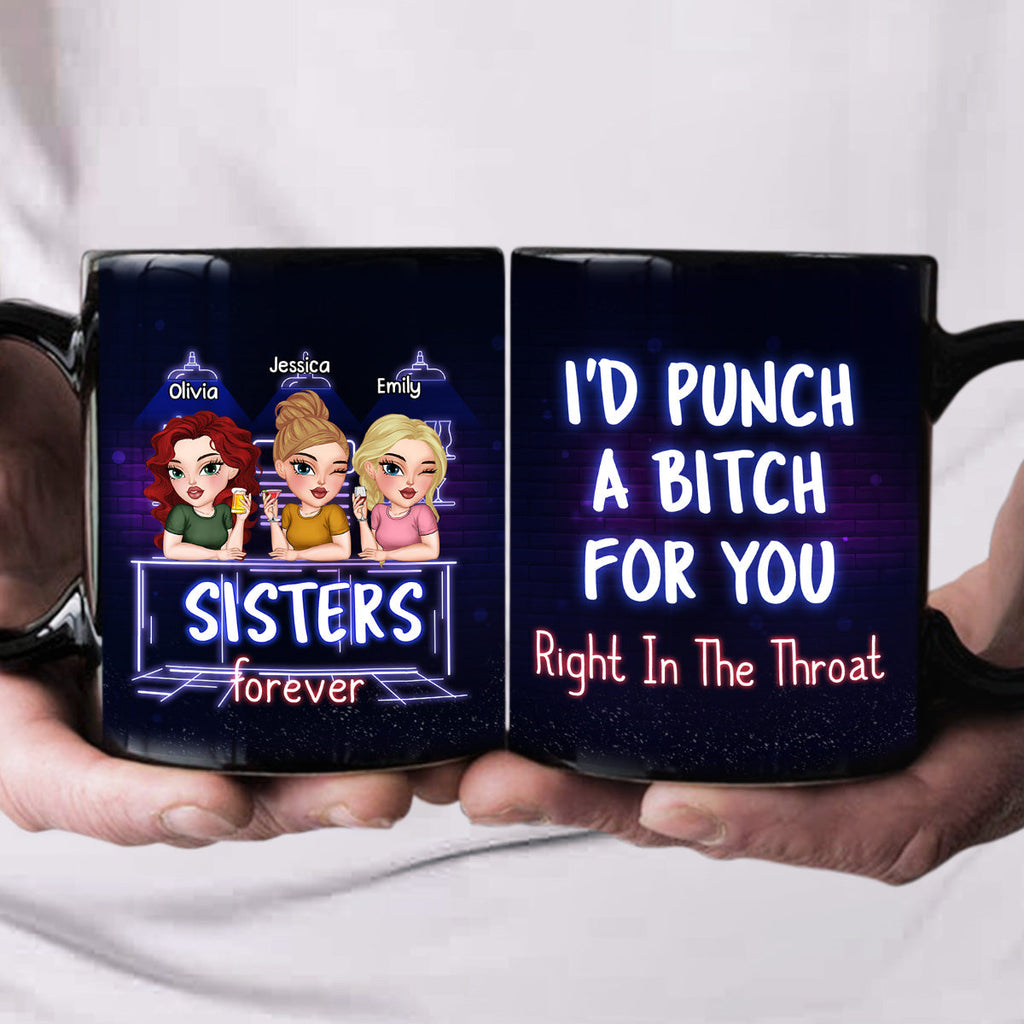 Custom Best Friend, Christmas & Birthday Friendship Keepsake Gift • You And Me Bestie Forever - Personalized Coffee Mug
