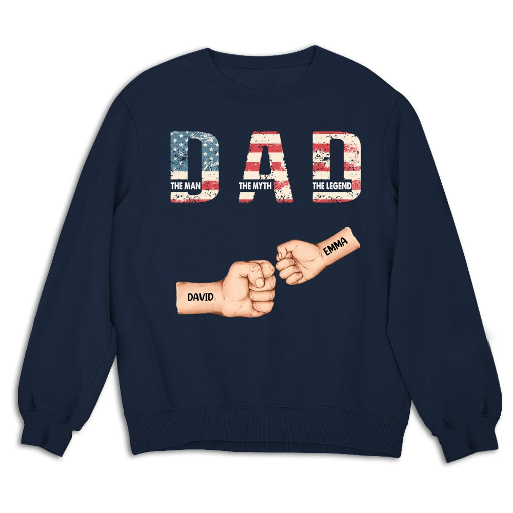 Custom Father's Day, Special Gift for Dad & Grandpa • Dad You Are The Legend - Personalized Shirt
