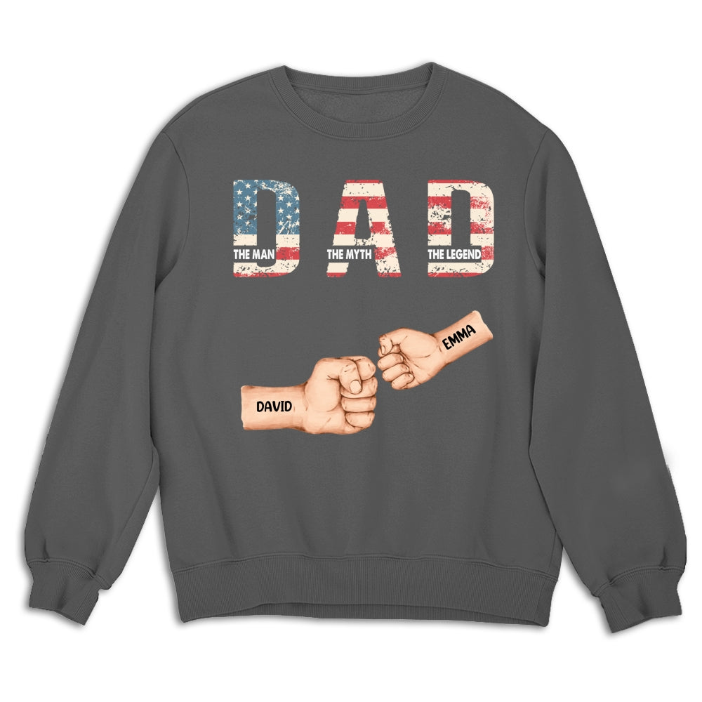 Custom Father's Day, Special Gift for Dad & Grandpa • Dad You Are The Legend - Personalized Shirt