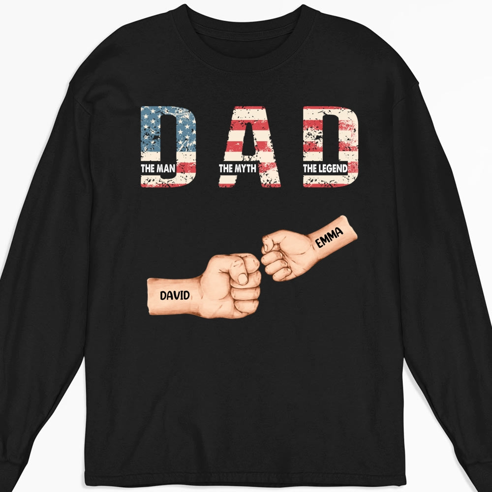 Custom Father's Day, Special Gift for Dad & Grandpa • Dad You Are The Legend - Personalized Shirt