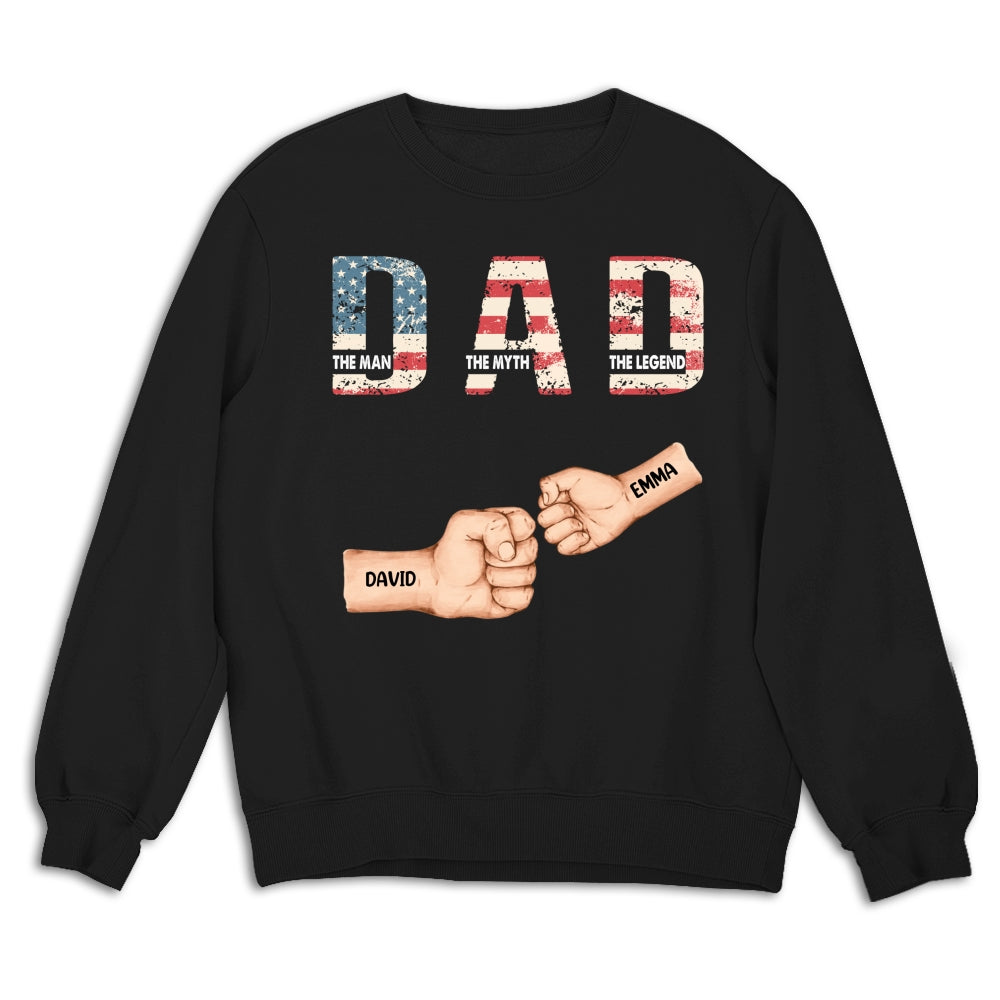 Custom Father's Day, Special Gift for Dad & Grandpa • Dad You Are The Legend - Personalized Shirt