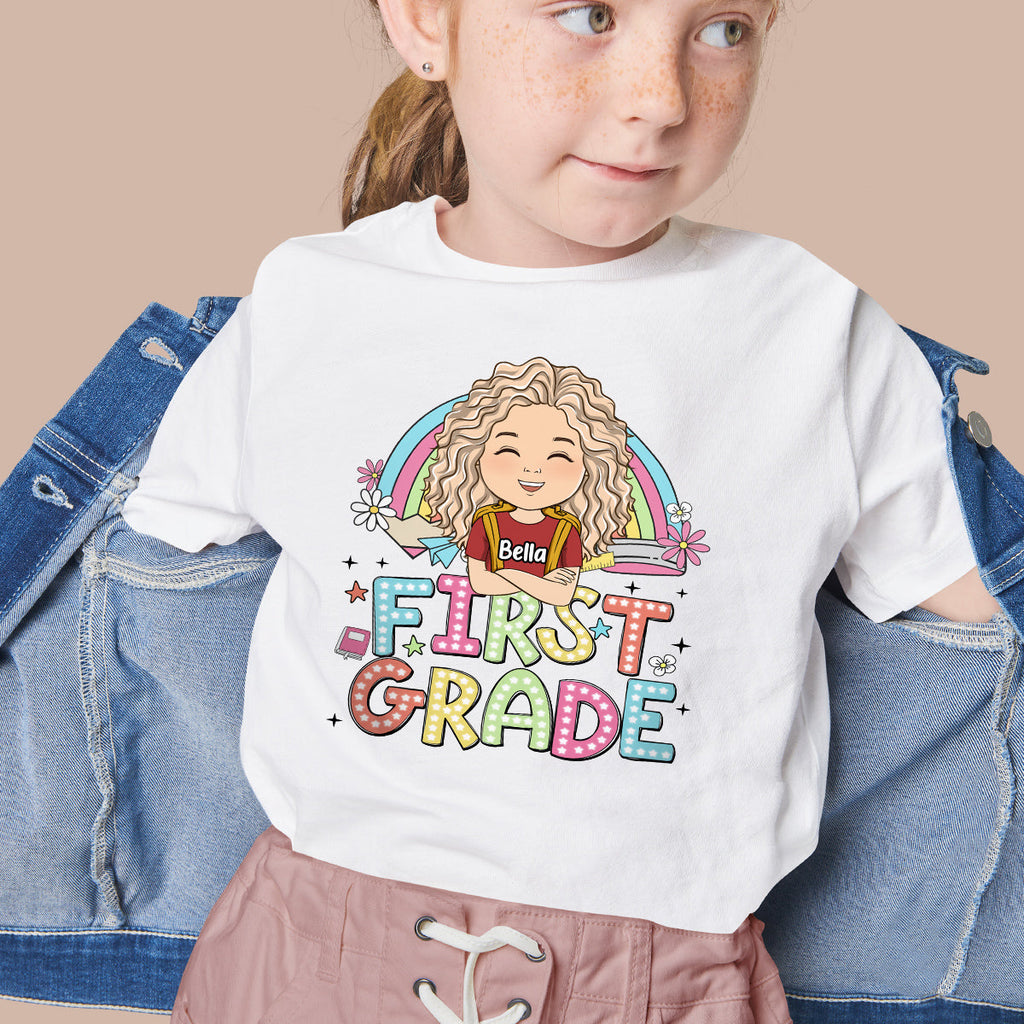 Custom Christmas & Birthday Keepsake Gift • School Level Unlocked - Personalized Youth T-shirt