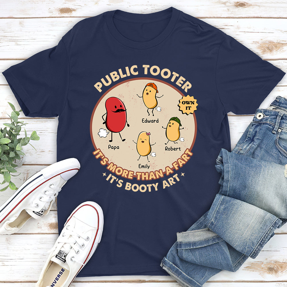 Custom Father's Day, Special Gift for Dad & Grandpa • Toot Like You Mean It - Personalized Shirt